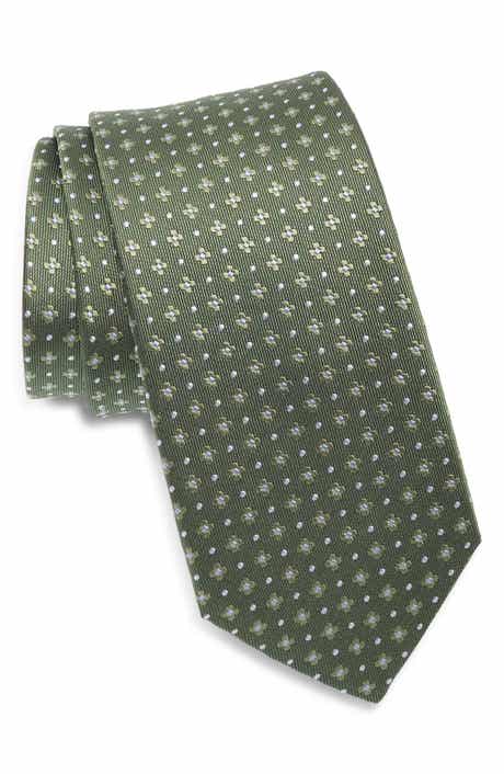 Duchamp Floral Neat Silk Tie