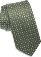 Duchamp Floral Neat Silk Tie