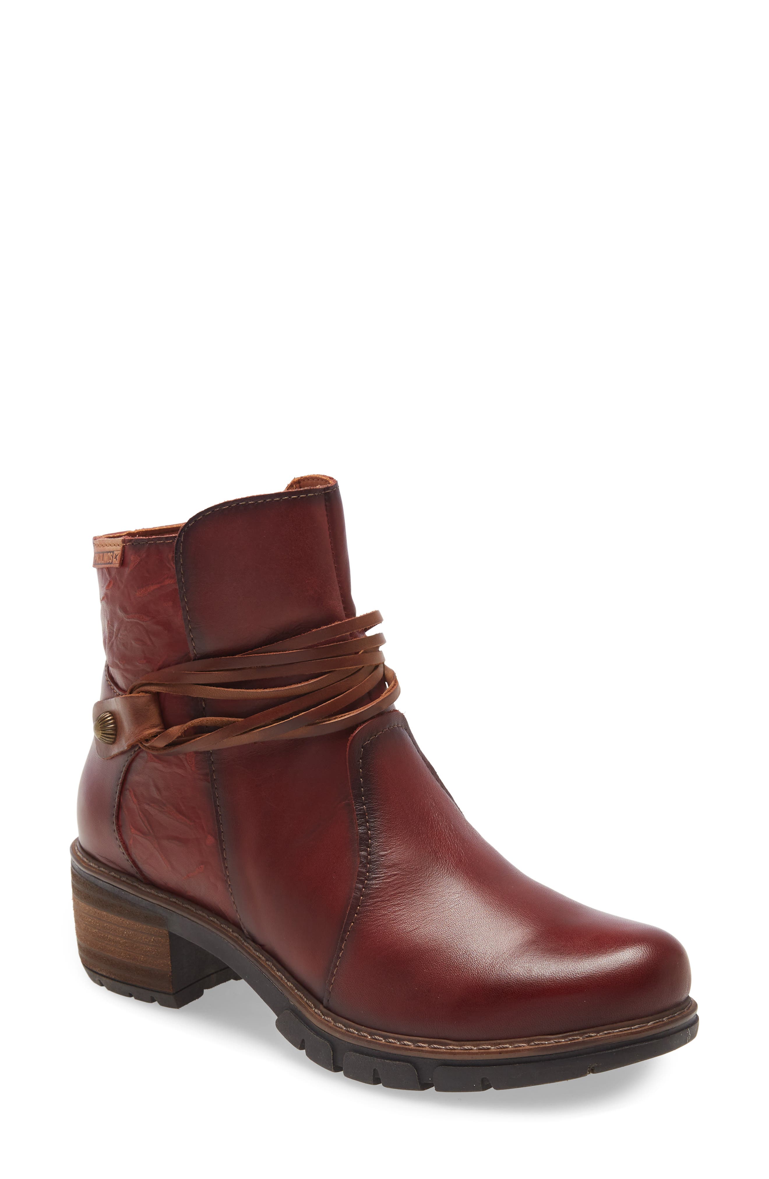 San Sebastia Leather Boot, Main, color, ARCILLA