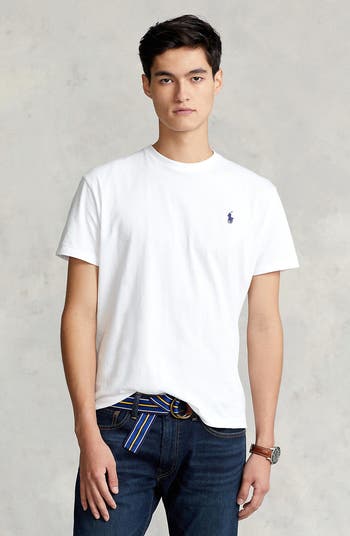 Embroidered Logo Crewneck T-Shirt