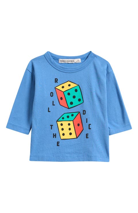 Roll the Dice Organic Cotton Graphic T-Shirt (Baby)