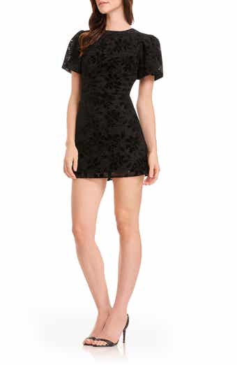 Elsie Velvet Lace Party Dress