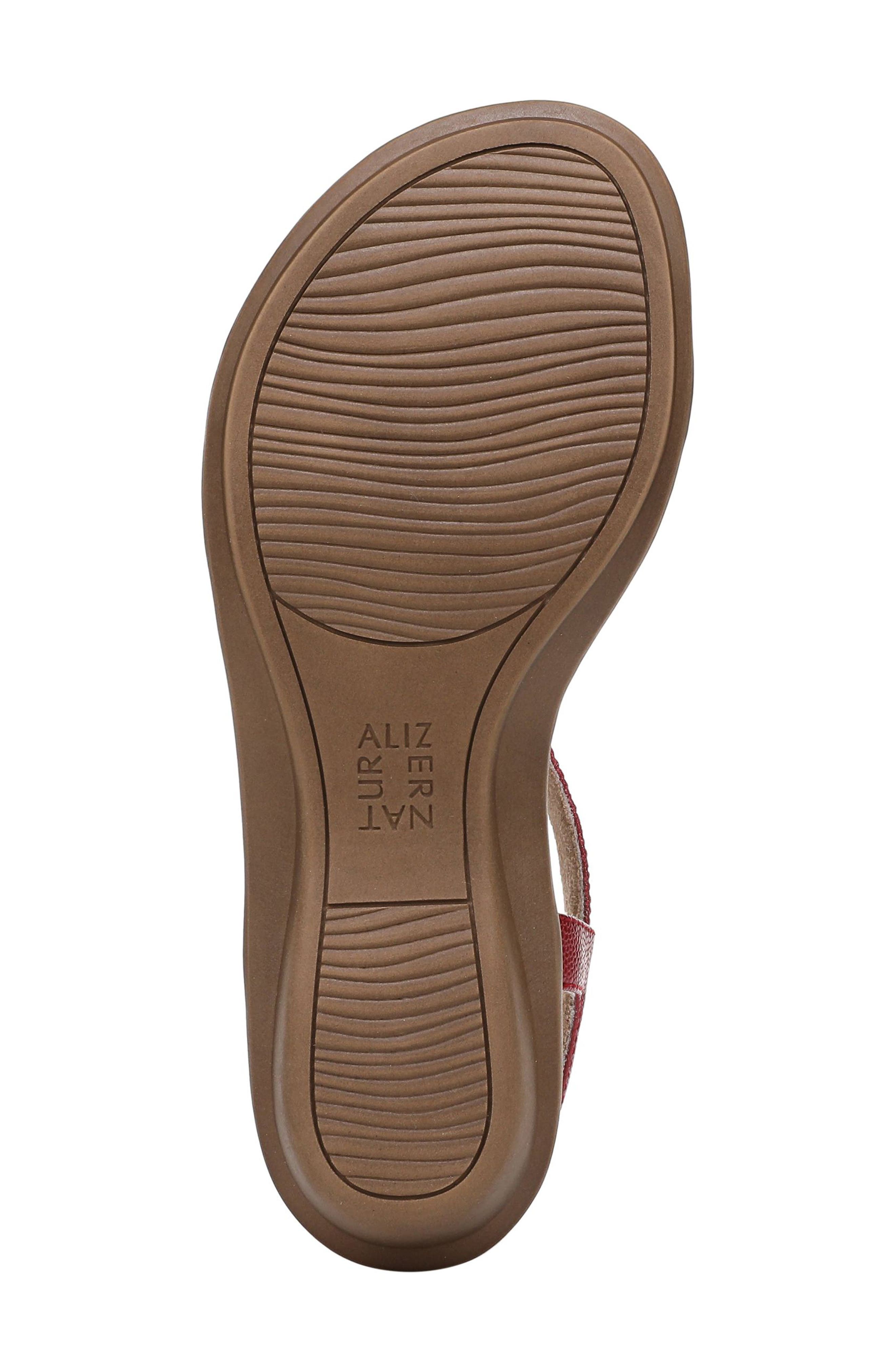 Sofia Sandal, Alternate, color, RED PEBBLED FAUX LEATHER