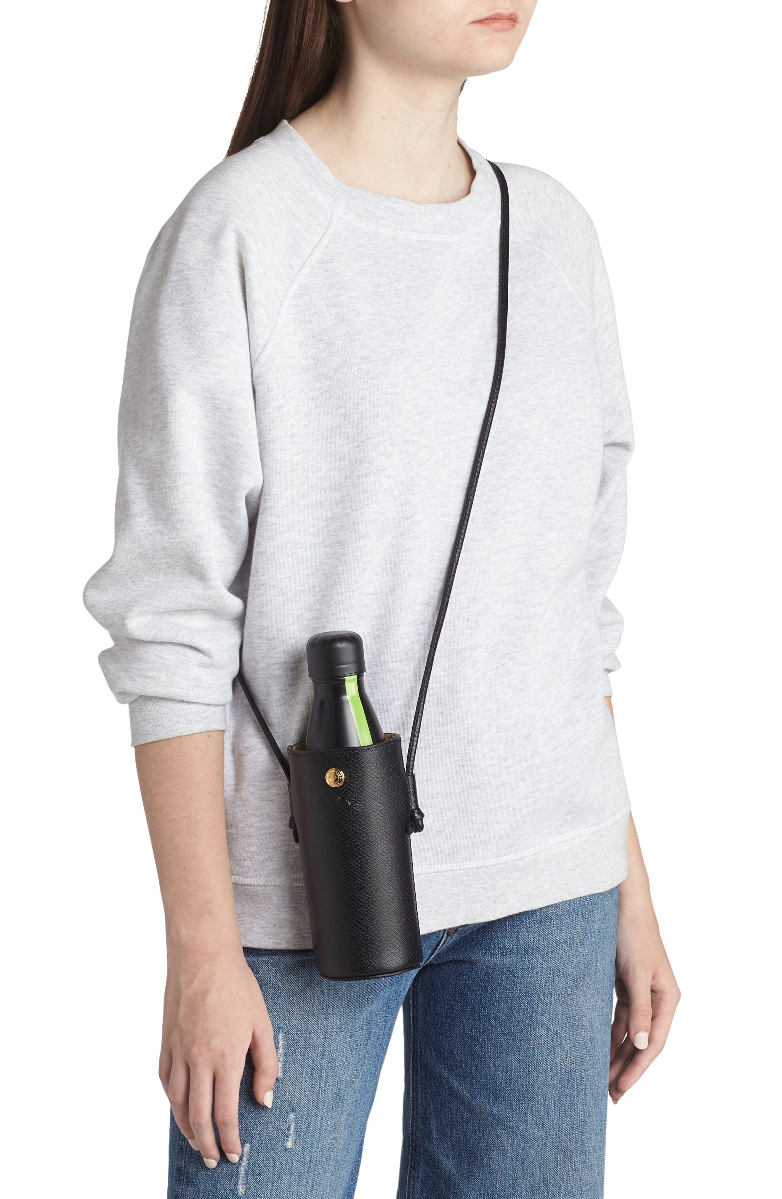 Longchamp Épure Bottle & Leather Crossbody Holder, Alternate, color, 