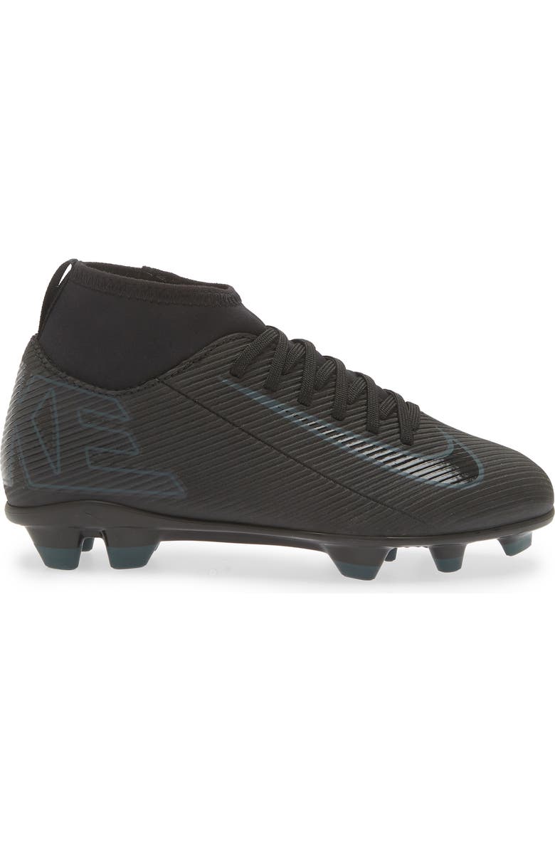 Nike Kids' Jr. Superfly 10 Club Soccer Cleat, Alternate, color, Black/ Black/ Deep Jungle