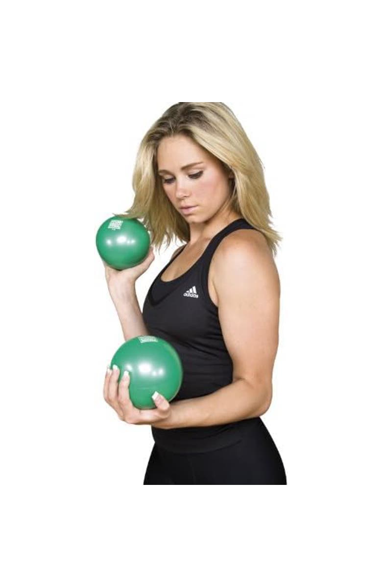 Power Systems Soft Touch Medicine Ball, Durable Weighted Exercise Ball for Strength Training, Alternate, color,