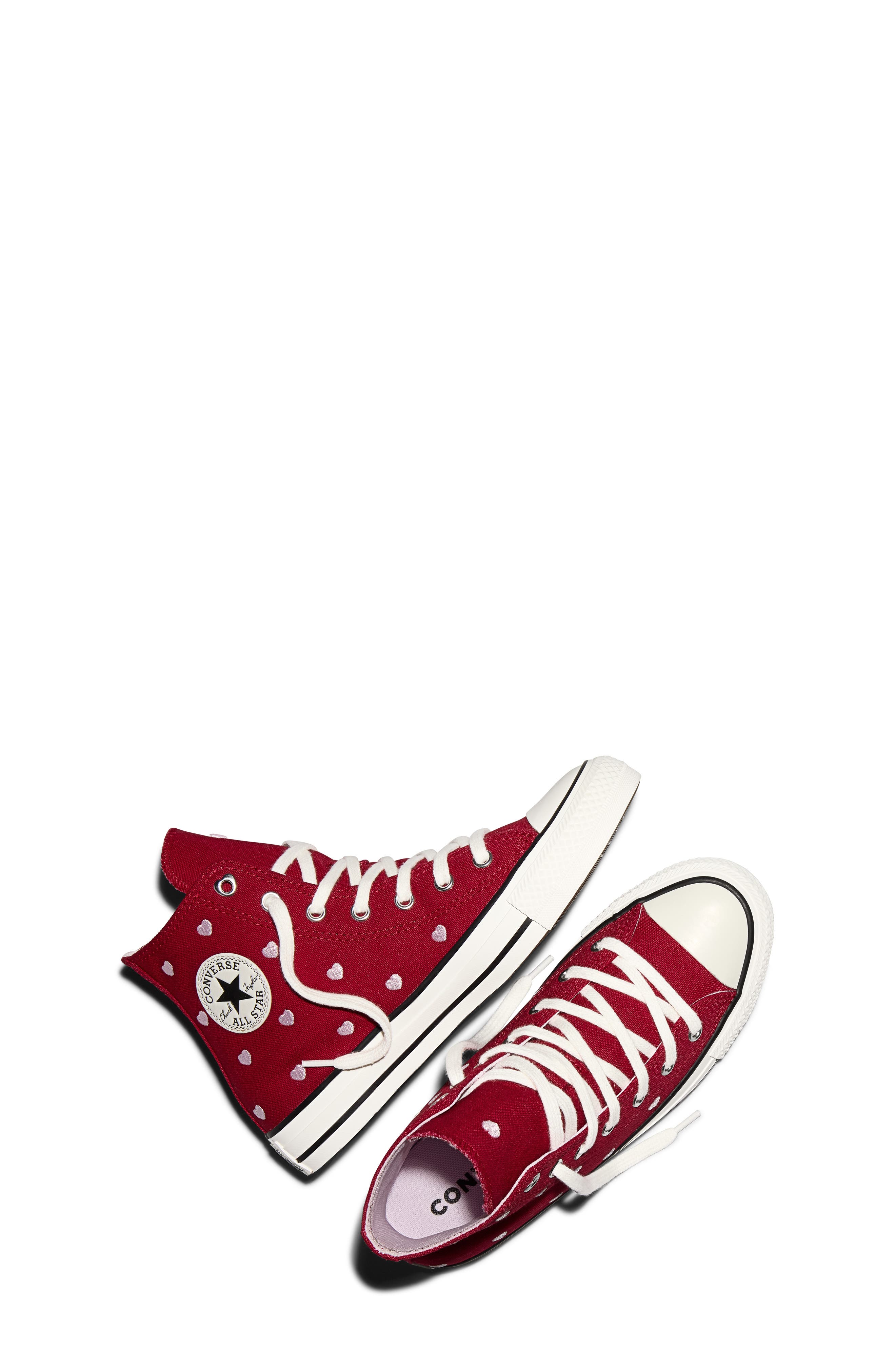 Converse Kids' Chuck Taylor<sup>®</sup> All Star<sup>®</sup> High Top Sneaker, Alternate, color, Days Ahead/ Vintage White