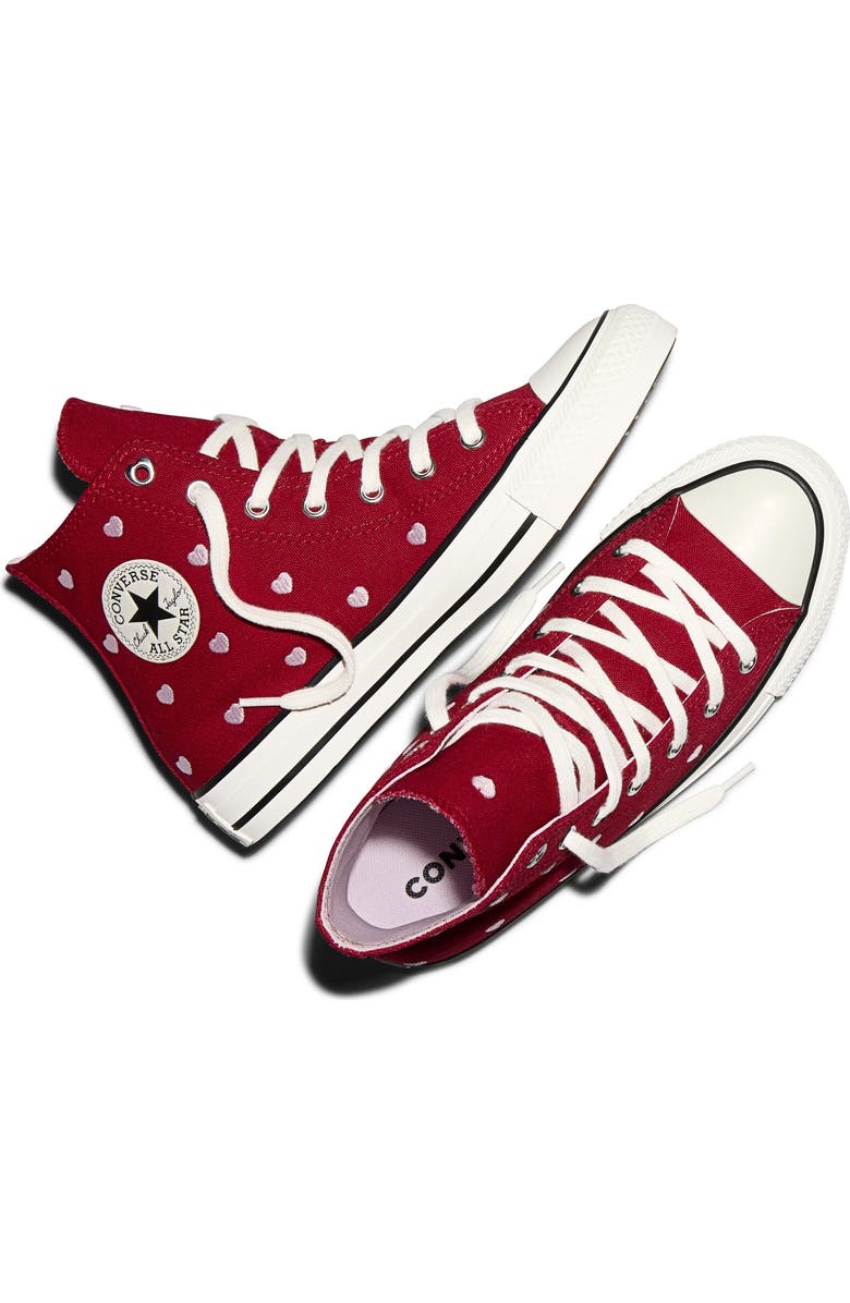 Converse Kids' Chuck Taylor<sup>®</sup> All Star<sup>®</sup> High Top Sneaker, Alternate, color, Days Ahead/ Vintage White