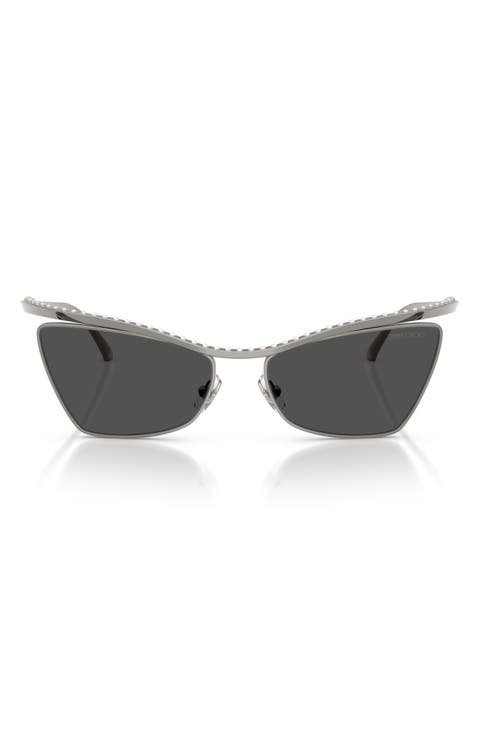 56mm Cat Eye Sunglasses