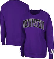 COLOSSEUM Women's Colosseum Purple Northwestern Wildcats Campanile Pullover Sweatshirt