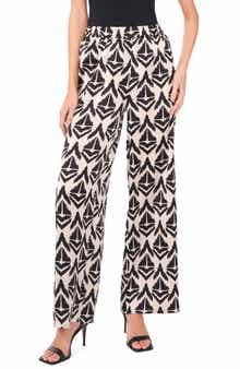 Halogen® Wide Leg Pull-On Pants
