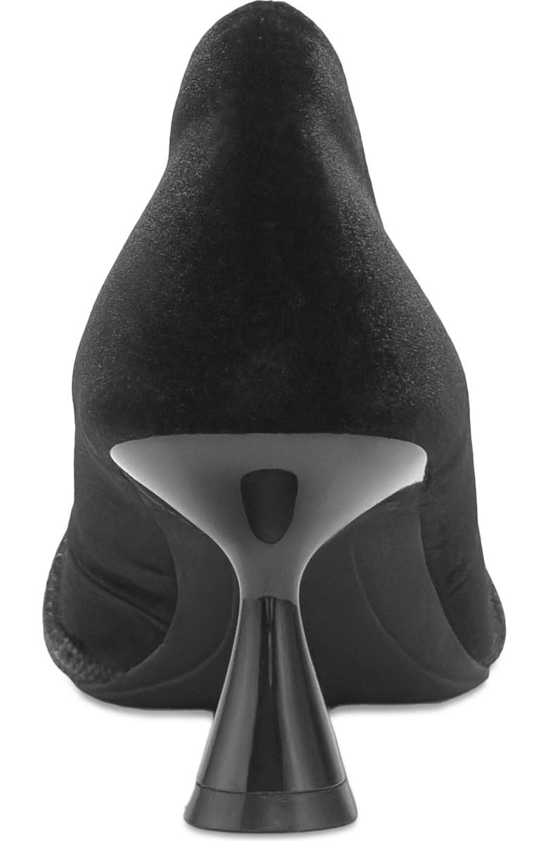 Aerosoles Jacey Crystal Embellished Satin Pump, Alternate, color, Black Velvet