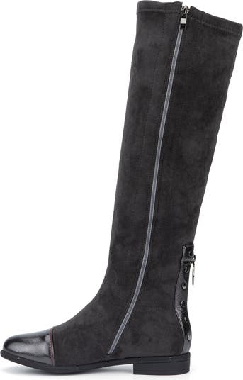 Lalita Foldover Shaft Pointed Toe Knee High Boot