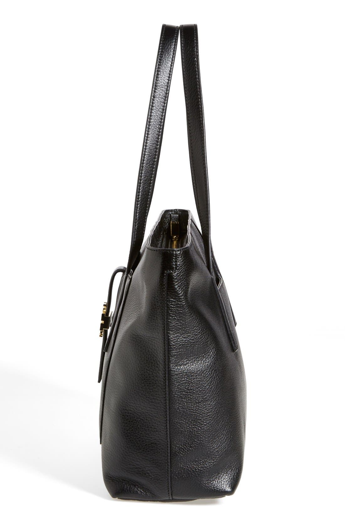 Tory Burch 'Plaque' Tote, Alternate, color, 