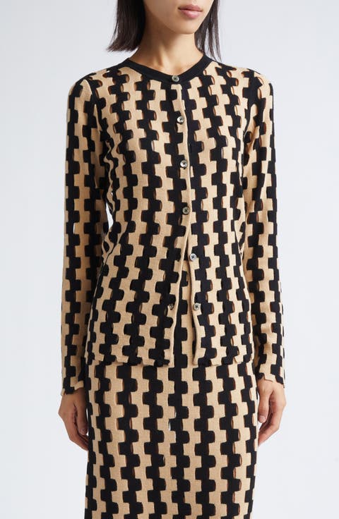 Bowery Open Stitch Merio Wool Cardigan