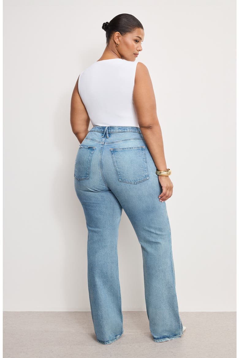 Good Standard Bootcut Jeans, Alternate, color, INDIGO998