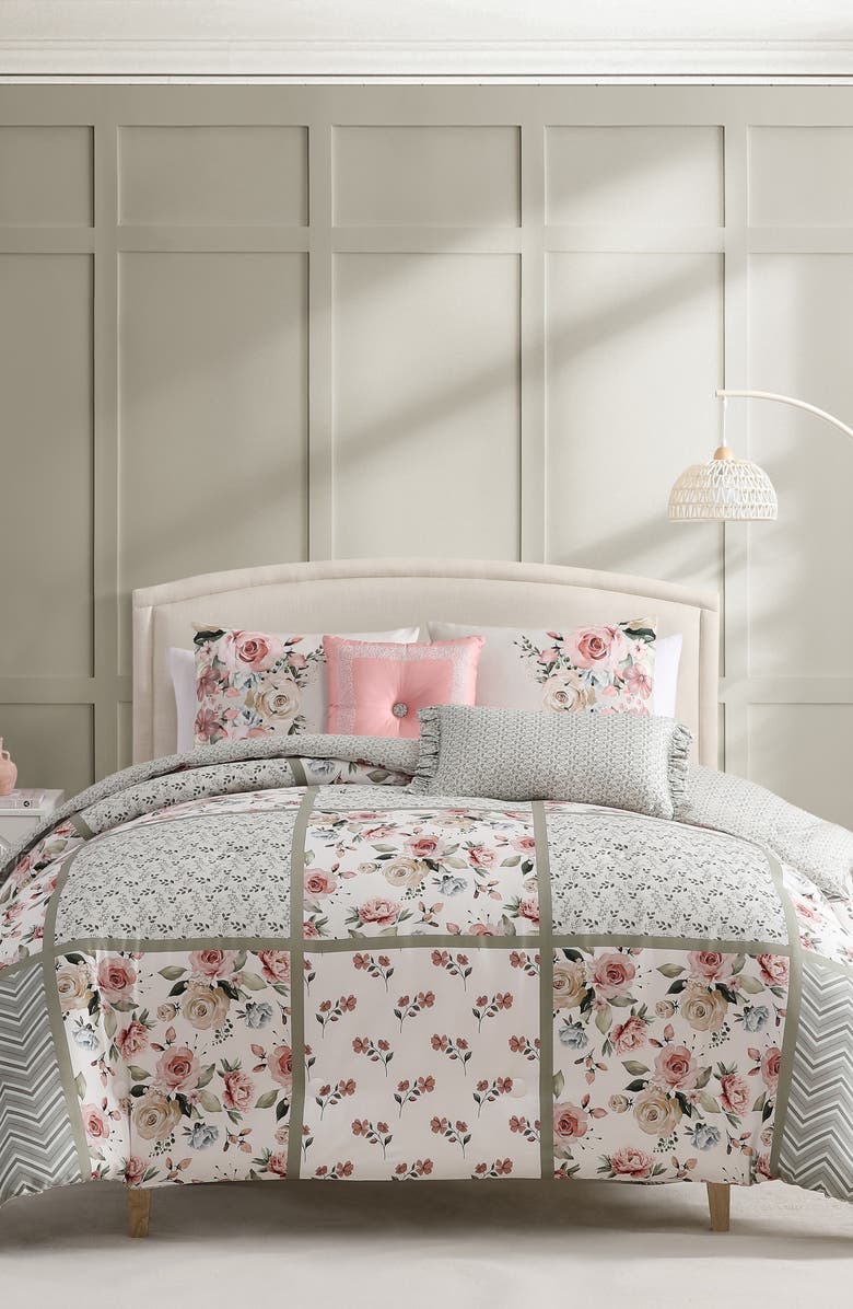 Bebejan Sage Serenity 5-Piece Comforter Set, Alternate, color, 