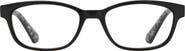 Kate Spade New York joetta 50mm rectangular blue light blocking glasses