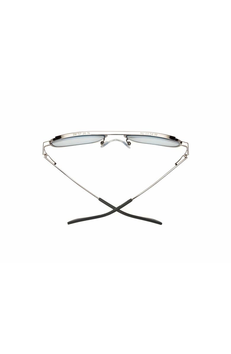 Caddis NOLA | Reading Glasses, Alternate, color, Polished Gunmetal Blue
