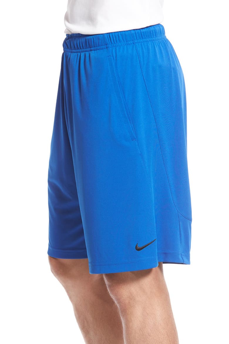 'Fly' Dri-FIT Training Shorts, Alternate, color, GAME ROYAL/ BLACK