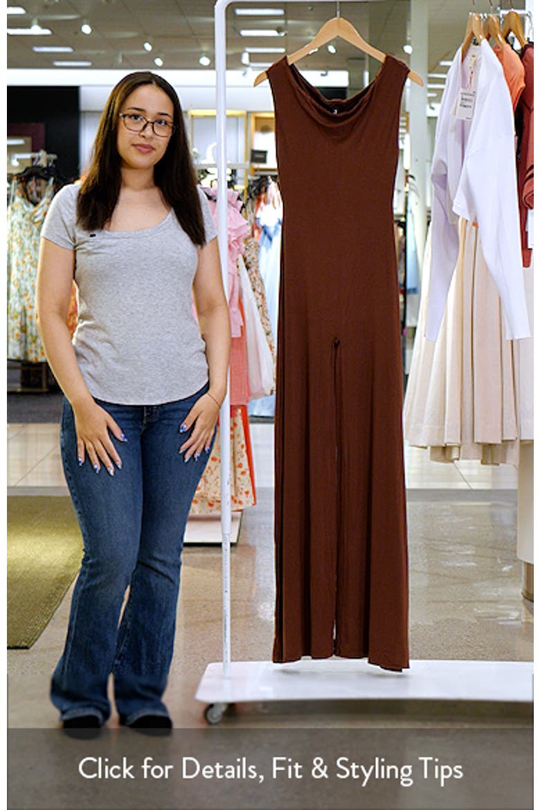 Smooth Off the Shoulder Wide Leg Jumpsuit video