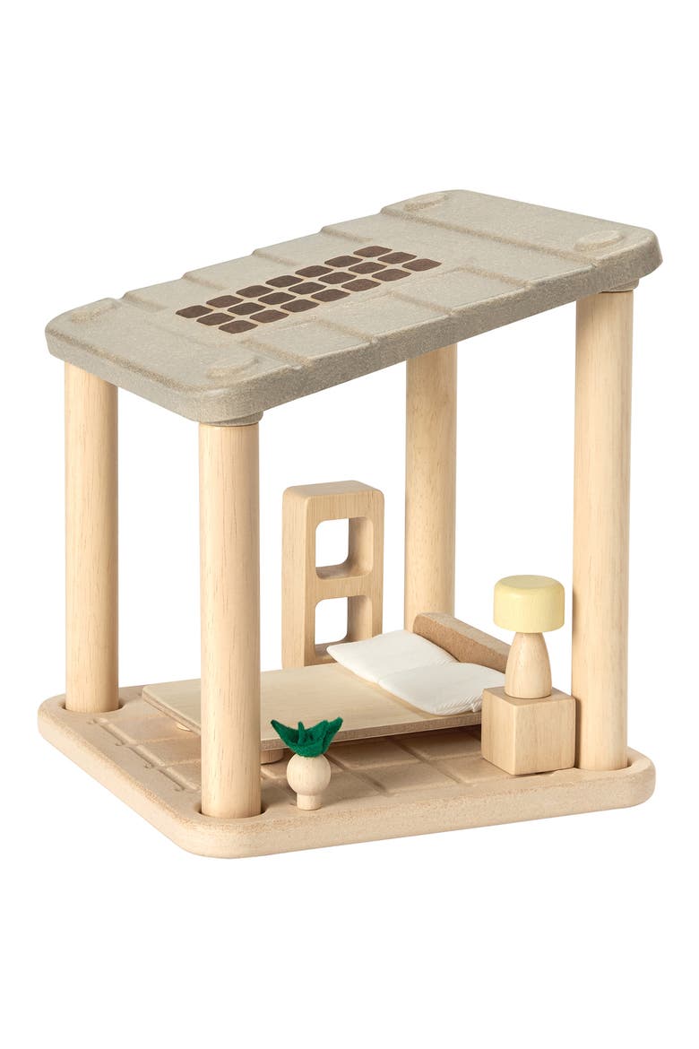PlanSpace Bedroom Building Playset, Main, color, BROWN