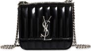 Saint Laurent Small Vicky Quilted Crossbody Bag