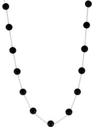 EFFY Sterling Silver & Onyx Beaded Necklace