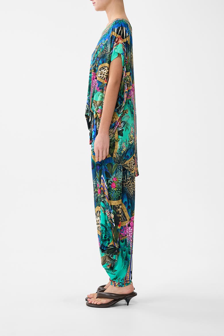 Jersey Drape Pant With Pocket, Alternate, color, Animal Alchemy