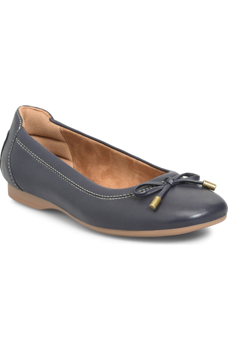 Comfortiva Keegan Ballet Flat, Main, color, Sky Navy