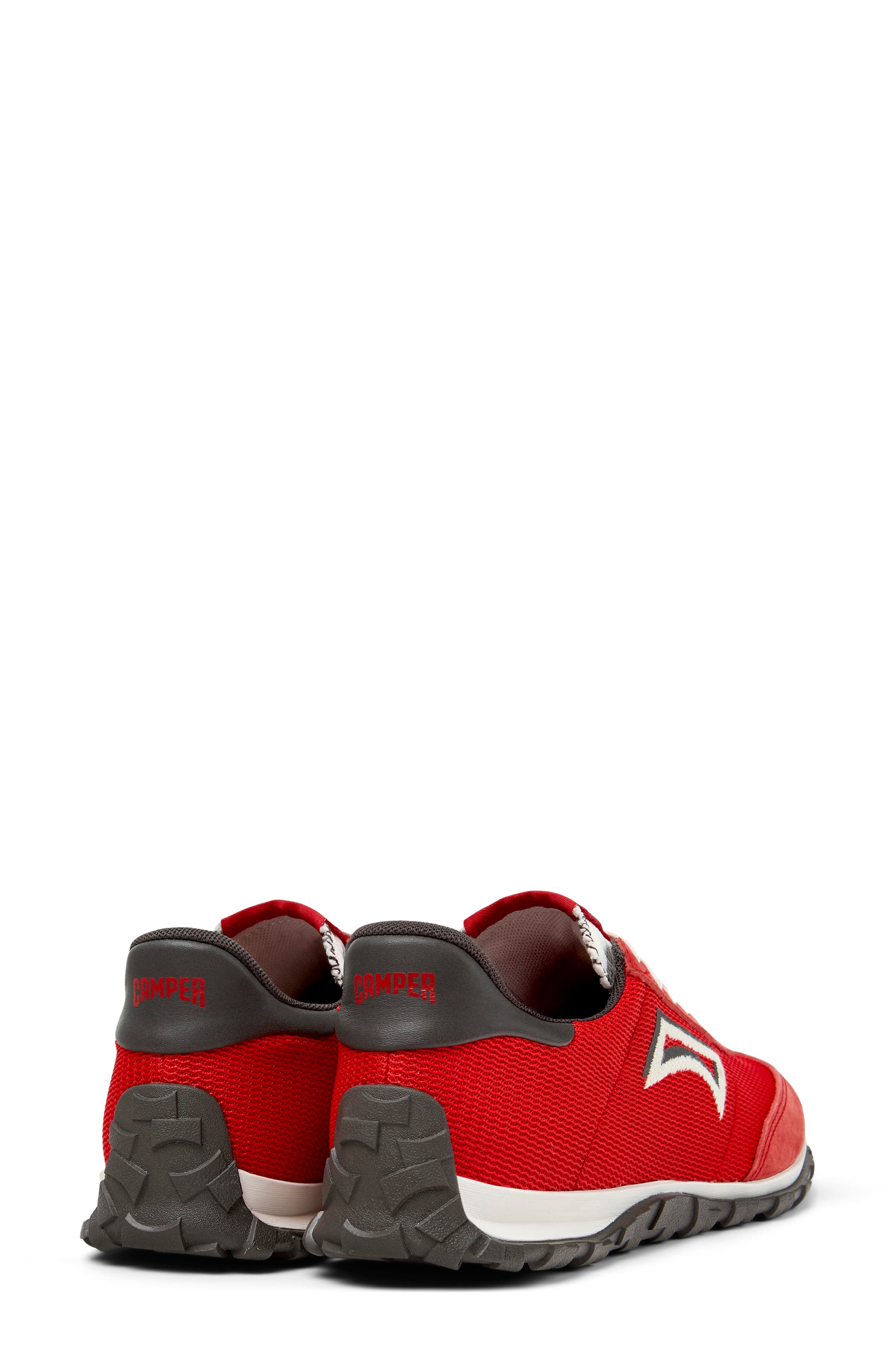 Drift Walk Sneaker, Alternate, color, MEDIUM RED