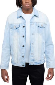 XRAY Slim Washed Denim Jacket