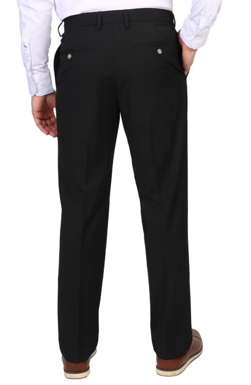 Tailorbyrd Tailored Performance Stretch Pants In Jet Black