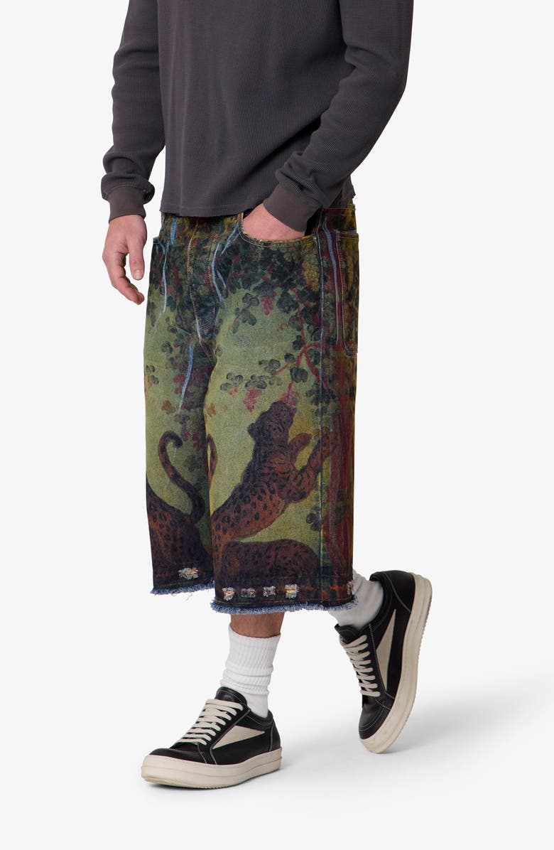 mnml Ultra Baggy Denim Shorts, Alternate, color,