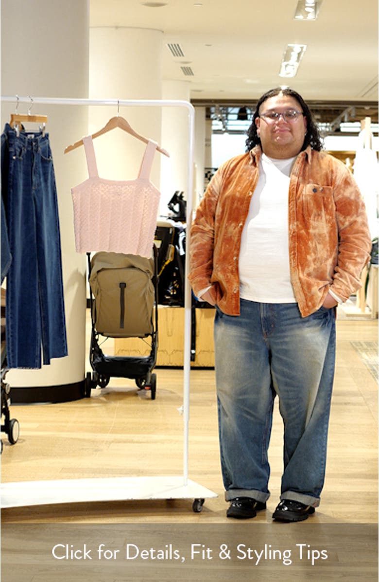 Capri Crop Pointelle Top, sales video thumbnail