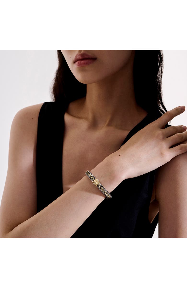 John Hardy Icon Bracelet, Gold, Sterling Silver, 8MM, Alternate, color, 