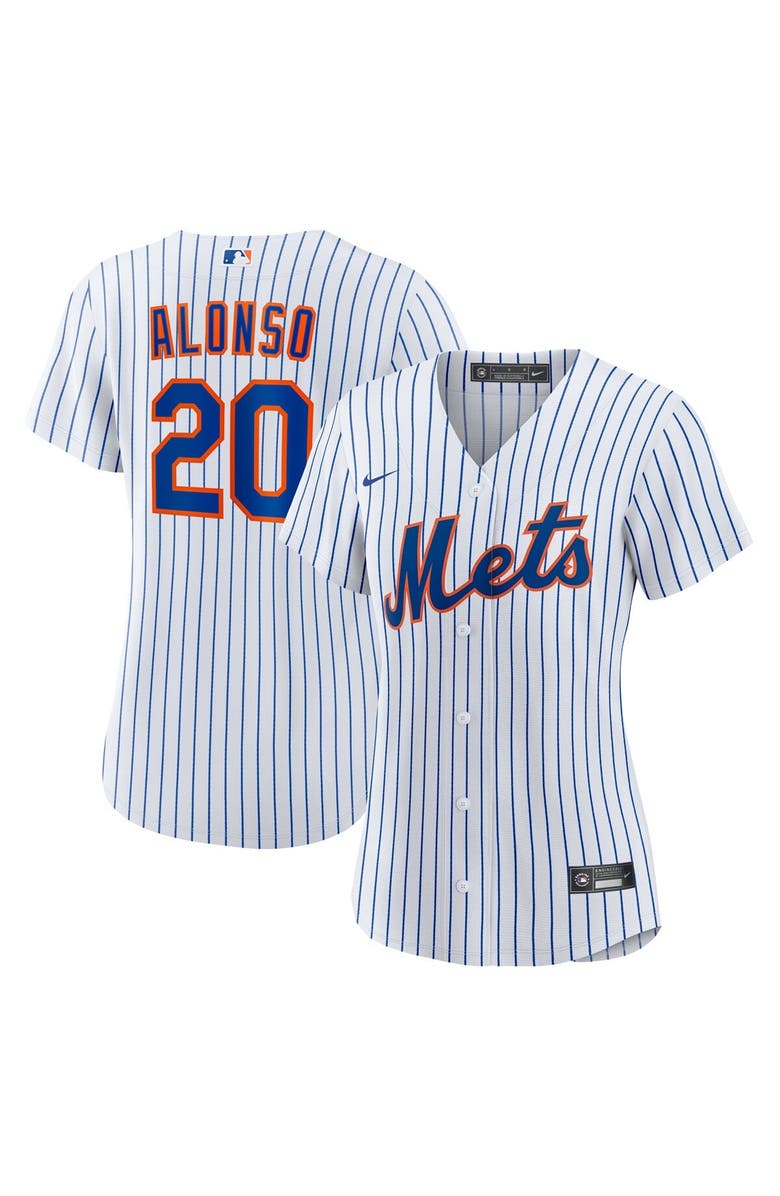 Nike Women's Nike Pete Alonso White New York Mets Home Replica Jersey, Alternate, color, White