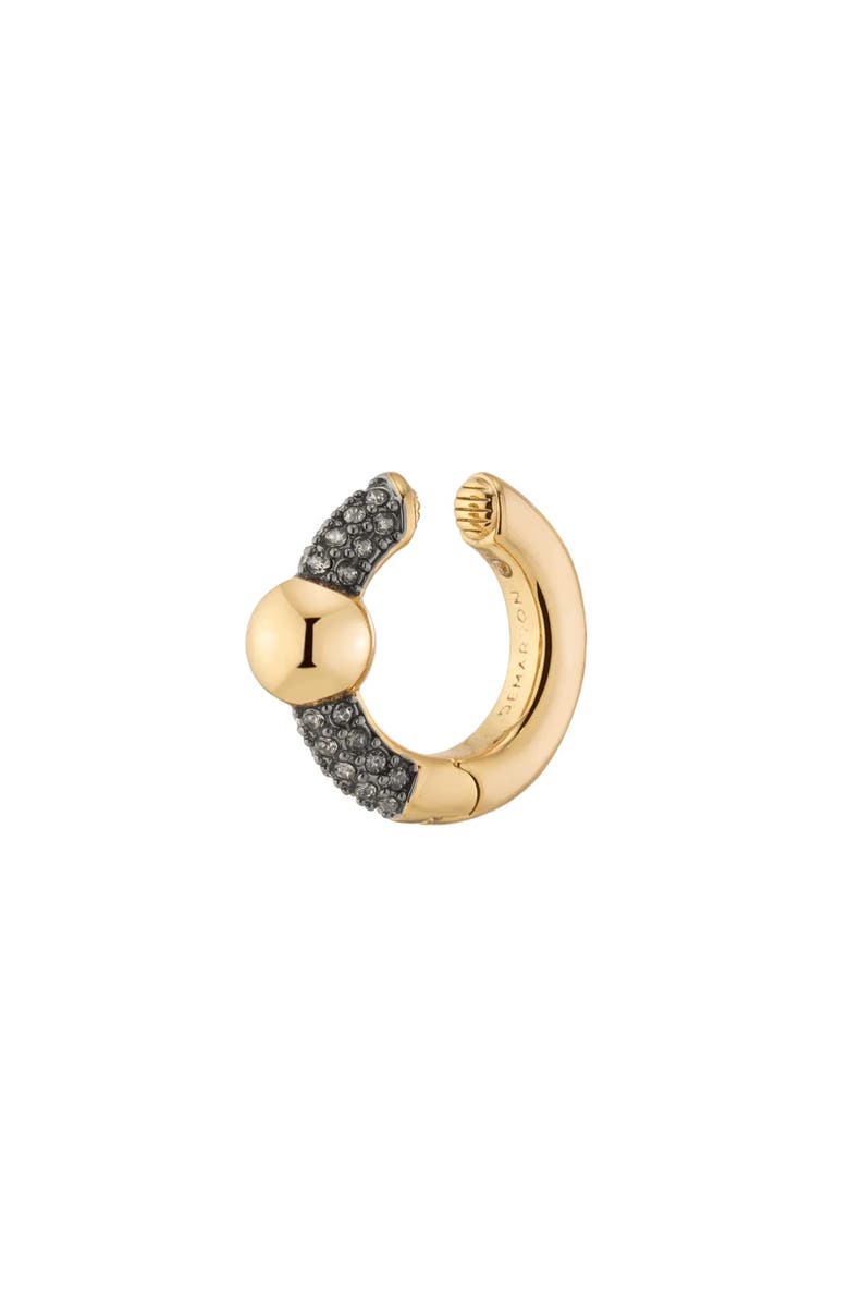 DEMARSON Tatum Ear Cuff, Main, color, Gold/ Hem/ Crystal