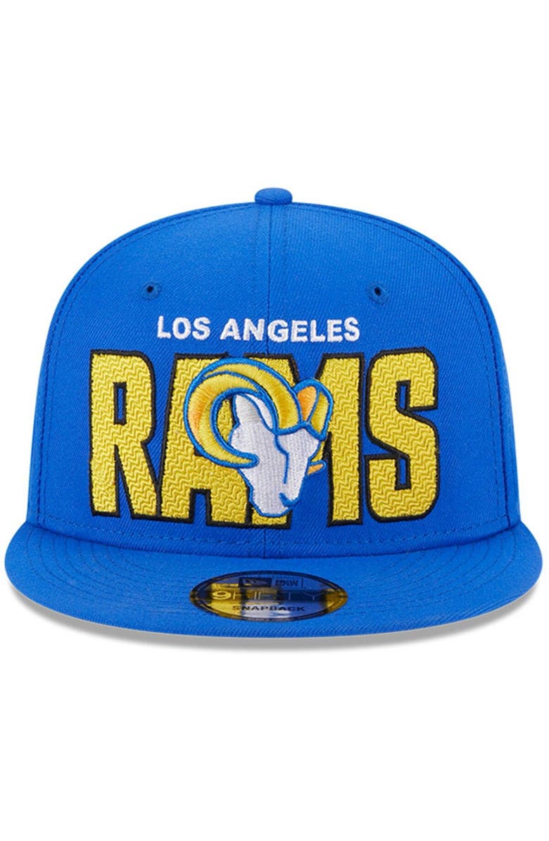 New Era Men's New Era Royal Los Angeles Rams 2023 NFL Draft 9FIFTY Snapback Adjustable Hat, Alternate, color, 