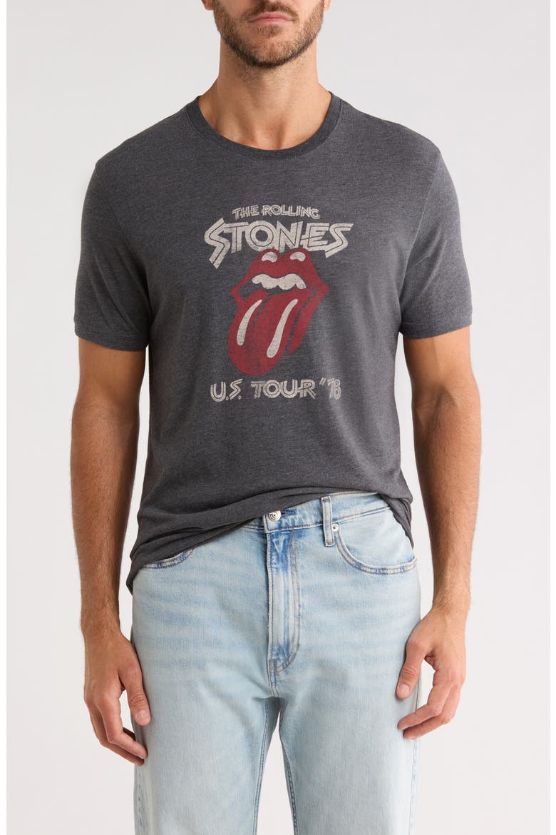 The Rolling Stones Graphic T-Shirt, Main, color, PHANTOM