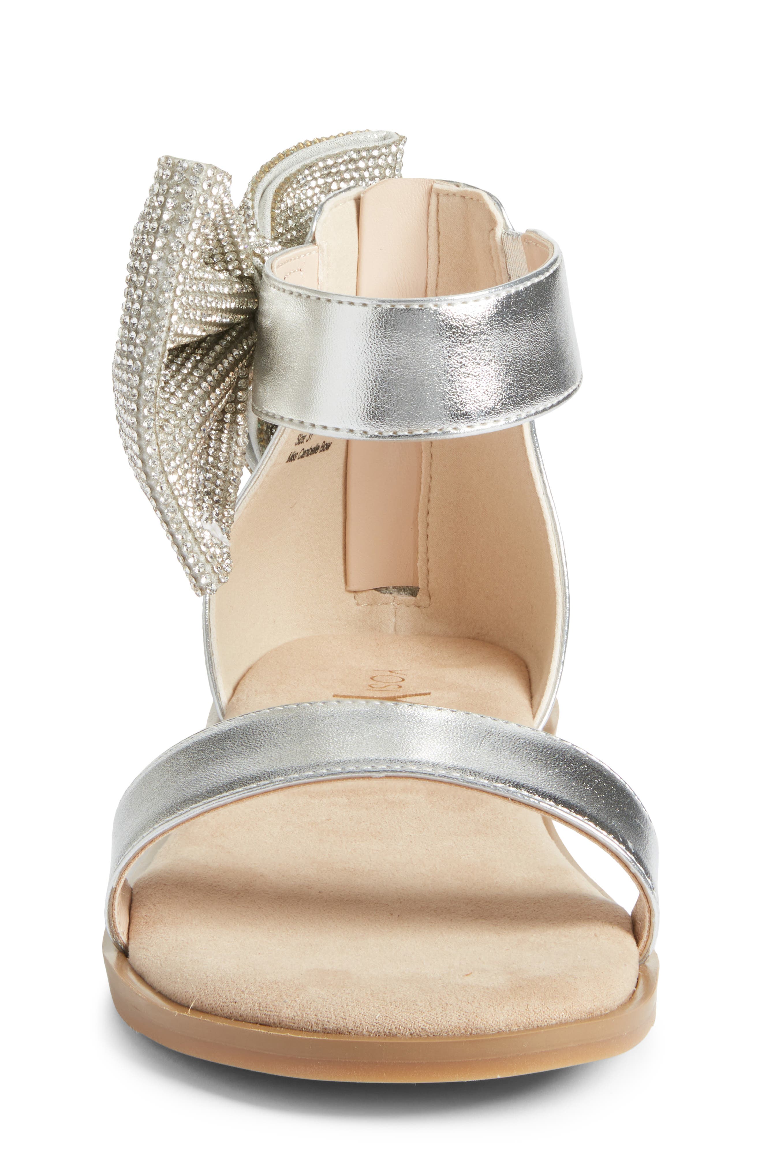 Yosi Samra Kids' Miss Cambelle Bow Ankle Strap Sandal, Alternate, color, 