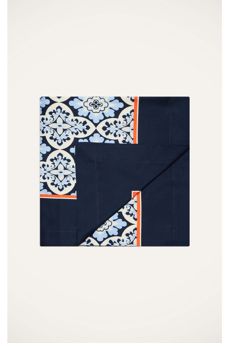 Large Tablecloth (66.9"x137.8") Palazzo Blue, Main, color, Palazzo Blue