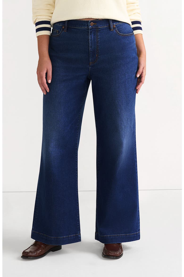 Recover High Rise Wide Leg Blue Jeans, Main, color, Royal Indigo