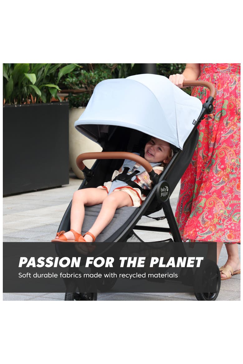 city mini® GT2 Stroller, Alternate, color, SLATE FOG