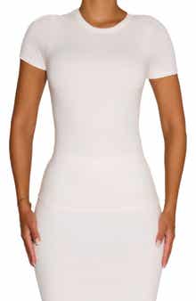 Bare Short Sleeve Crew Top