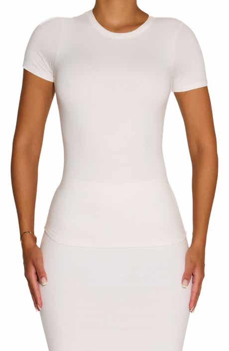 Bare Short Sleeve Crew Top