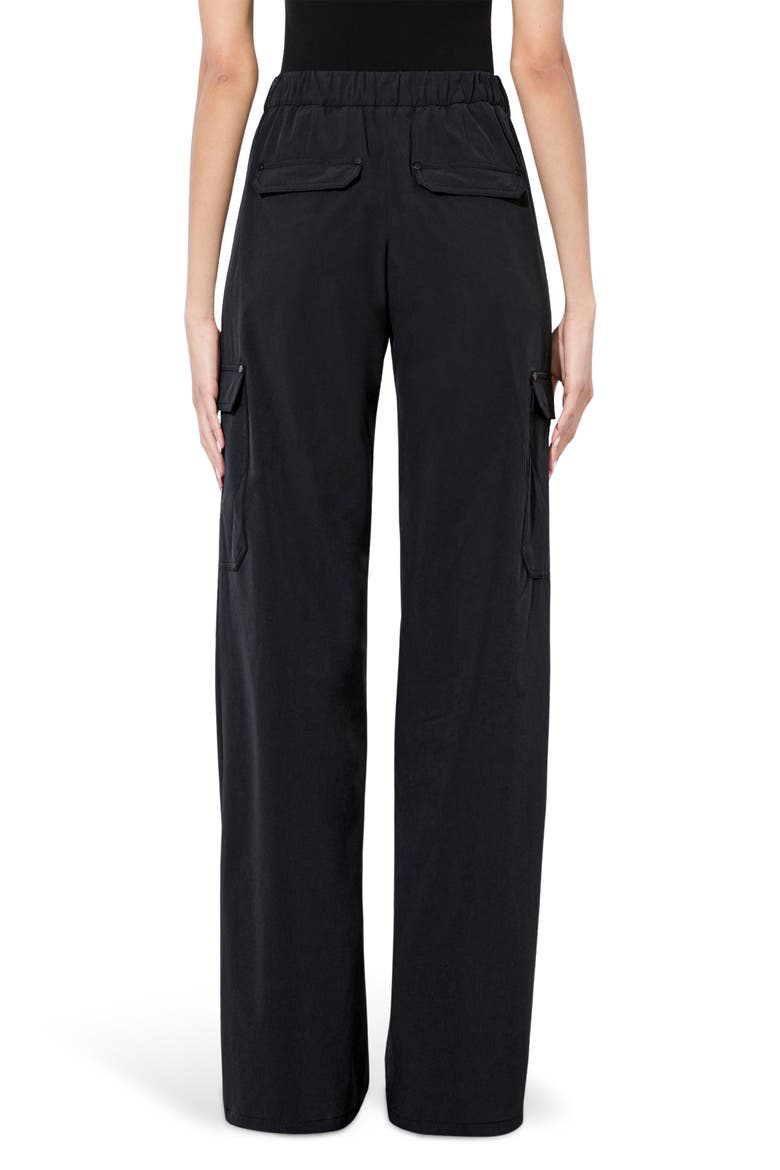 Milo Balloon Leg Cargo Pants, Alternate, color, BLACK
