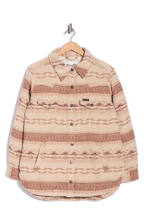 Printed Western Shacket