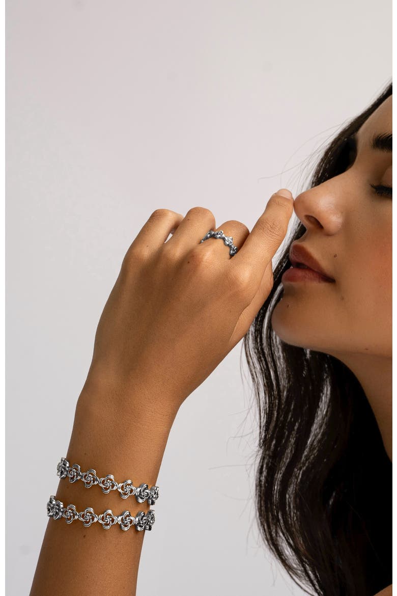 Lana Bracelet, Alternate, color, White Gold