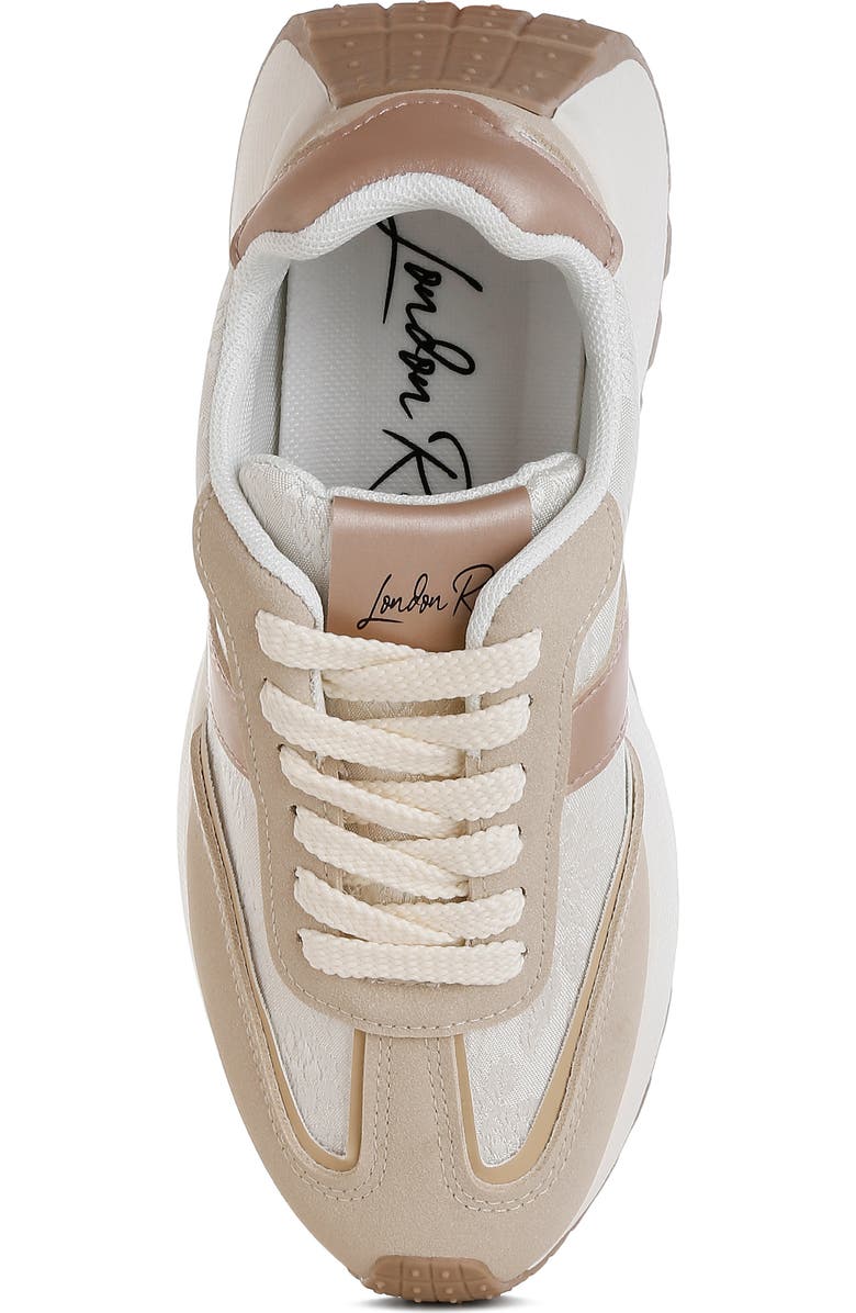 LONDON RAG Squeaker Sneaker, Alternate, color, Beige